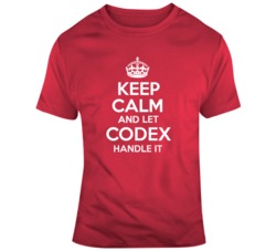 Keep Calm Codex The Guild  T Shirt