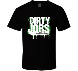 Dirty Jobs With Mike Rowe Logo Discovery Tv Show Cool T Shirt