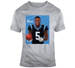 Teddy Bridgewater Carolina Quarter Back Football T Shirt
