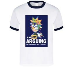 Rick And Morty Not Arguing  T Shirt