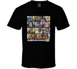 Gi Joe Cobra Enemy Destro Serpentor T Shirt