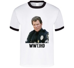 What Would Tj Hooker Do William Shatner T Shirt