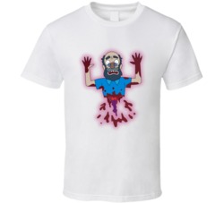 Floaty Bloody Man Rick And Morty Tv Show Fan T Shirt