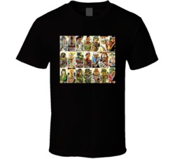 G I Joe Cobra Character List T Shirt