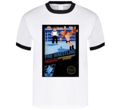 Pro Wrestling Nintendo Nes Retro Video Game T Shirt