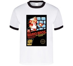 Super Mario Nintendo Nes Retro Video Game T Shirt