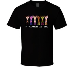 Pro Wrestling A Winner Is You Nintendo Nes Retro Video Game T Shirt