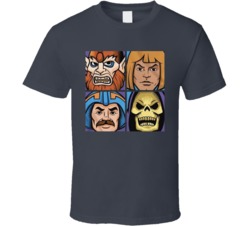 He Man Skeletor Beast Man At Arms T Shirt