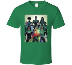Green Lantern Corps Hal Jordan T Shirt