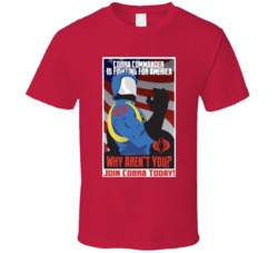 Fight For America Join Cobra Gi Joe T Shirt