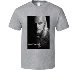The Witcher Geralt Of Rivia Henry Cavill T Shirt
