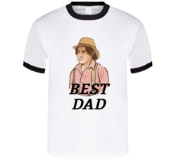 Best Dad Charles Ingalls Little House On The Prairie T Shirt