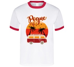 Outer Banks Pogue Life Sunset Vw Minivan Tv Show Fan T Shirt