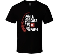 La Casa De Papel The Money Heist Popular Tv Show Fan T Shirt
