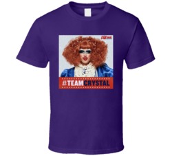 Team Crystal Rupauls Drag Race T Shirt
