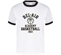 Bel Air Academy Basketball Fresh Prince Will T Shirt