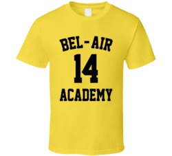 Bel Air Academy 14 Fresh Prince Tv Show Fan T Shirt