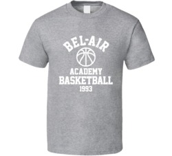 Fresh Prince Of Bel Air Academy Basketball Tv Show Fan T Shirt
