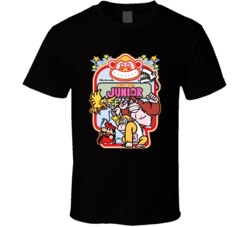 Donkey Kong Junior Video Game T Shirt