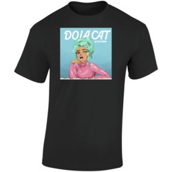 Doja Cat Cartoon Go To Town Music T Shirt