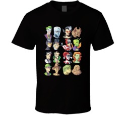 Batman Villains Joker Penguin Riddler T Shirt