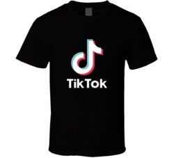 Tik Tok Logo Social Media Funny Music Videos T Shirt