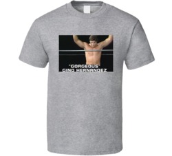 Gorgeous Gino Hernandez Wcw Wrestling T Shirt