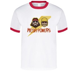 Mega Powers Wrestling Fan T Shirt