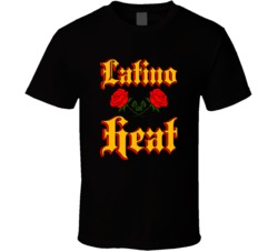 Latino Heat Wrestling Fan T Shirt