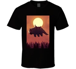 Avatar The Last Airbender Sky Girl On Shore T Shirt