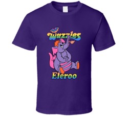 The Wuzzles Eleroo 80s Animated Television Series Cartoon Fan T Shirt