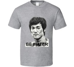 Bruce Lee Be Like Water My Friend Espn 30 T Shirt