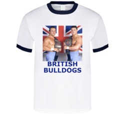 British Bulldogs Davey Boy Dynamite Kid Tag Team T Shirt