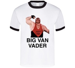 Big Van Vader Time Wrestler T Shirt