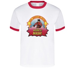 Jacques Rougeau The Mountie Wwf Quebec T Shirt