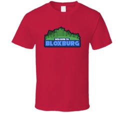 Robox Welcome To Bloxburg Video Game T Shirt