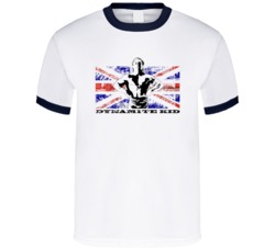 Dynamite Kid British Bulldogs Wrestling Fan T Shirt