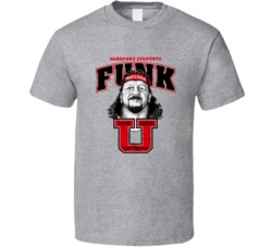 Hardcore Students Funk Living Legends Wrestler Fan T Shirt