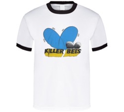 Killer Bees B Brian Blair Jumping Jim Brunzell T Shirt