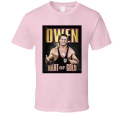Owen Hart Of Gold Wwf Wrestler T Shirt