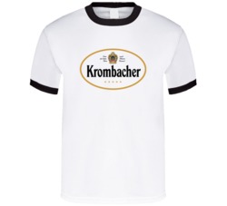 Krombacher German Beer Label T Shirt
