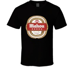 Mahou Spanish Beer Label Cerveza T Shirt