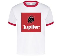Jupiler Belgian Beer Label T Shirt