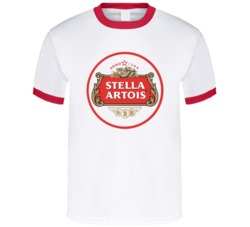 Stella Artois Label Belgian Beer T Shirt