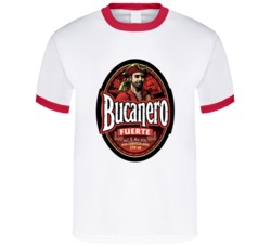 Bucanero Cuban Beer Cerveza Label T Shirt