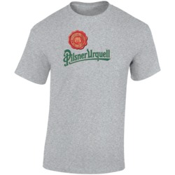 Pilsner Urquell Czech Republic Beer Label T Shirt