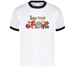 The Shirt Tales Tiger Racoon Mole Panda T Shirt