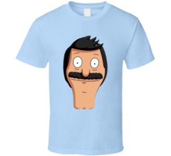 Bob Belcher Bobs Burgers Big Face T Shirt