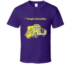 The Magic School Bus Retro Logo T Shirt