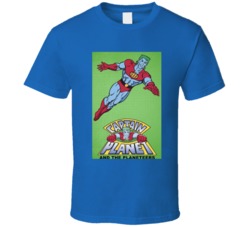 Captain Planet And The Planeteers Gaia T Shirt